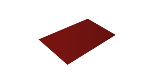 Лист плоский (ПЭ-01-3011-ОН)коричнево-красный