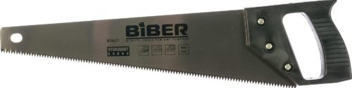 БИБЕР 85652 Ножовка по дереву средний зуб пласт.рукоятка "Стандарт" 450мм